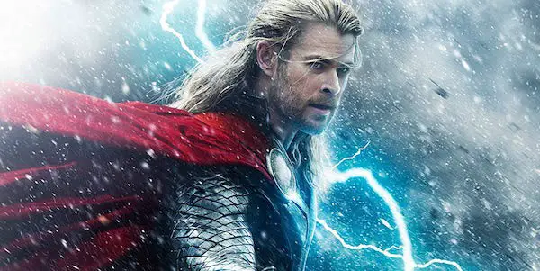 Chris Hemsworth  in as THOR
Chris Hemsworth leaving Marvel