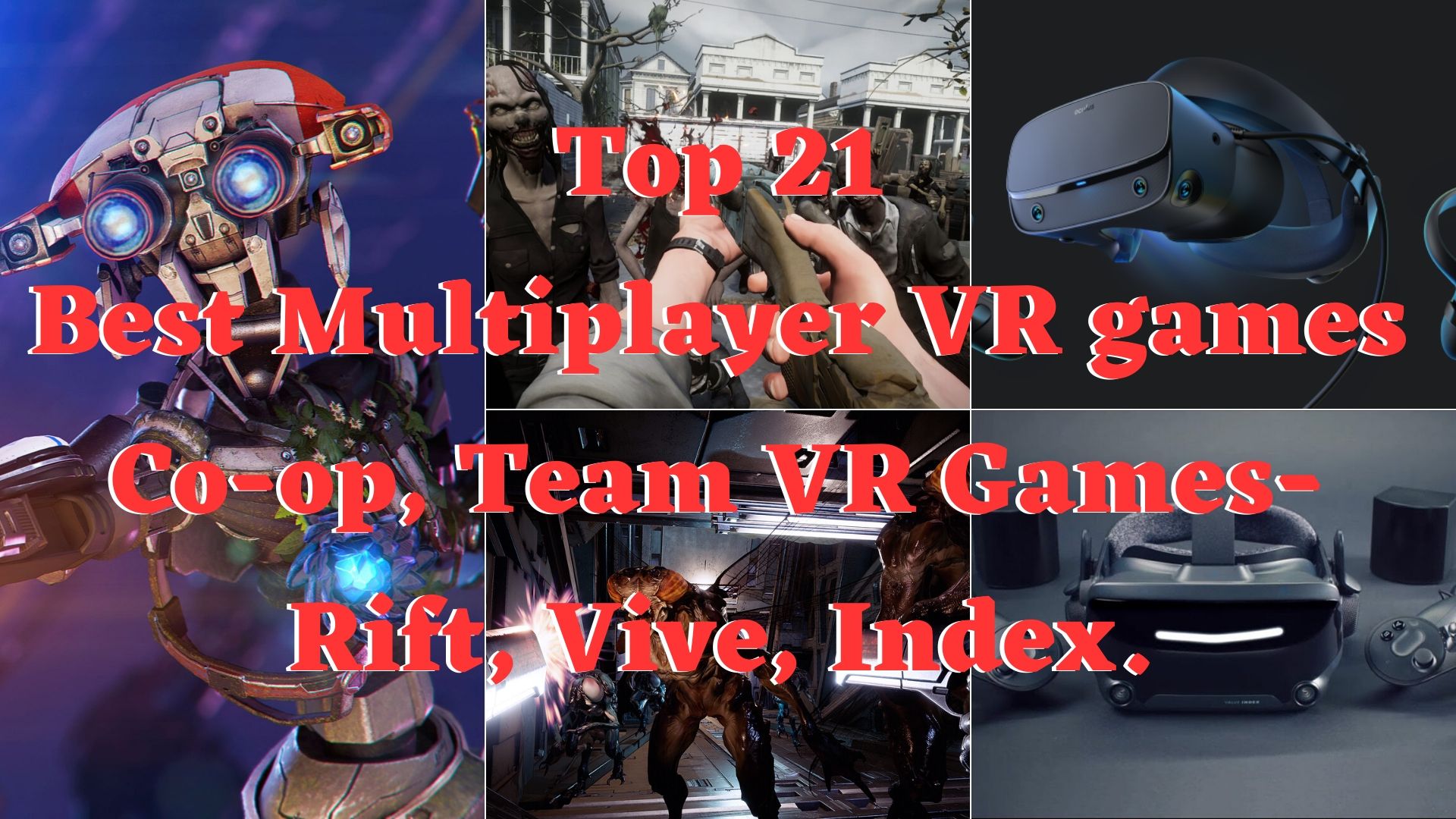 Top 21 Best Multiplayer VR games Coop, Team VR Games