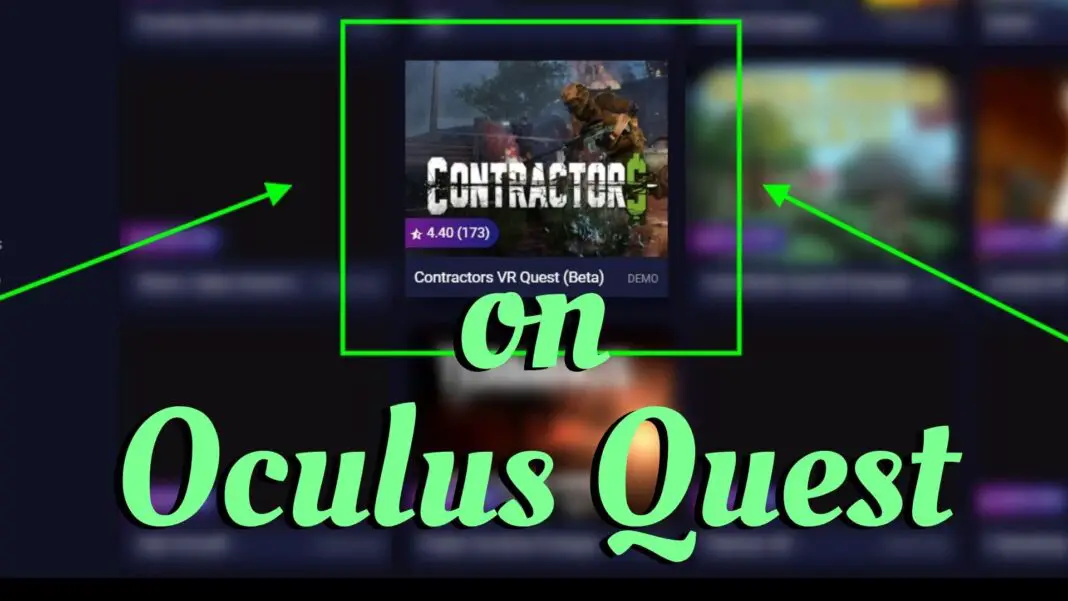 Contractors VR on Oculus Quest