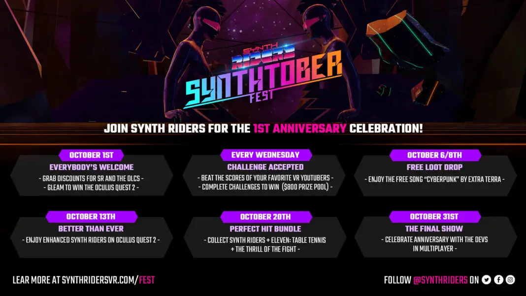 Synthtober Dates