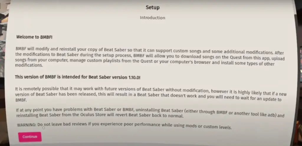 Installing Modded Beat Saber on Oculus Quest