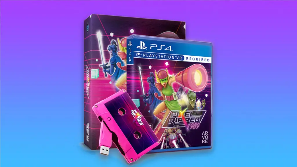 Pixel Ripped 1989: The Limited Pink Cassette Edition For PSVR