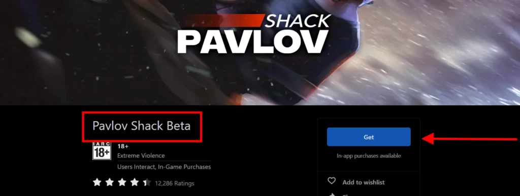 applab pavlov shack download page