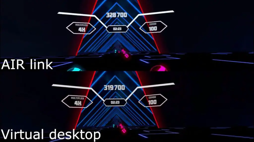 Air Link vs virtual desktop image quality