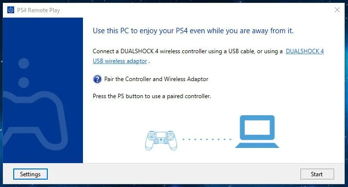 How to setup PS Remote Play