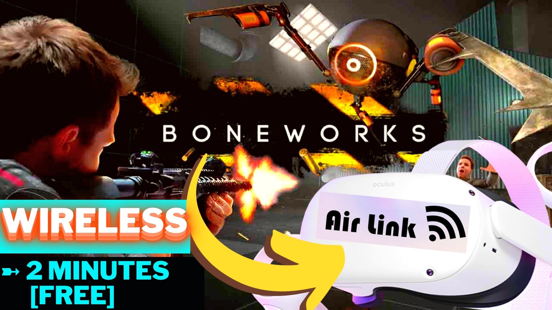 Boneworks oculus quest link deals