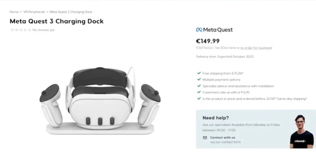 Quest 3 Charging Dock